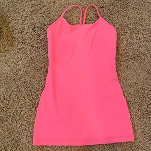 Lululemon Pink Power Y Tank